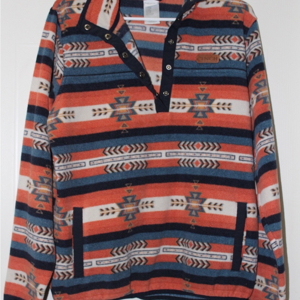 Cinch Multicolor Tribal Fleece
